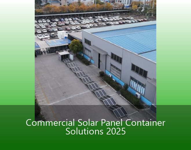 Commercial Solar Panel Container Solutions 2025